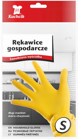 RĘKAWICE GOSPODARCZE GUMOWE KUCHCIK S