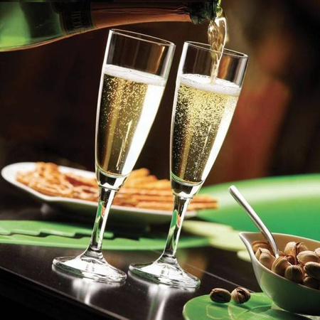 KIELISZKI DO SZAMPANA JEDNORAZOWE 120ml a10szt