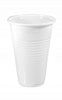 KUBEK PLASTIKOWY JEDNORAZOWY BIAŁY 200ML a100szt