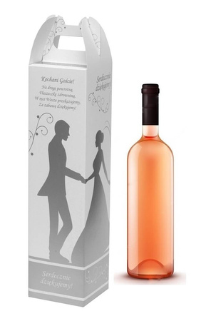 Opakowanie na alkohol 7,5x7,5x29,5cm wzór B15 a10szt