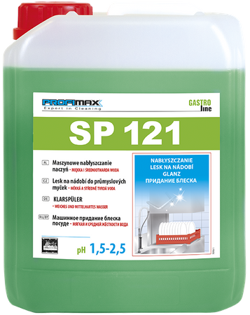 PROFIMAX SP 121 nabłyszczacz do zmywarek przemysłowych 10L