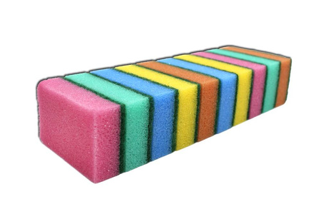 ZMYWAKI KUCHENNE GĄBKI DO MYCIA NACZYŃ MIDI 10szt