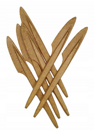 NÓŻ WIELORAZOWY WPC BRĄZOWY a100szt