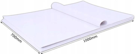 PAPIER PÓŁPERGAMIN BIAŁY 70x100cm a5kg