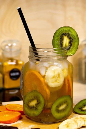 SŁOMKA Z PAPIERU CZARNA 8/25cm a100SZT