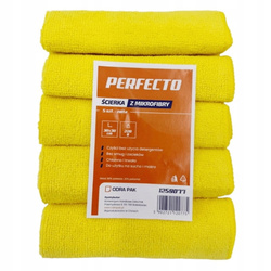 ŚCIERKI Z MIKROFIBRY KOLOR CHŁONNE 30X30CM  5 SZT 