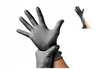 Rękawice nitrylowe nitrylex black L 100 szt