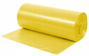 WORKI NA ŚMIECI ŻÓŁTE 240L a10szt