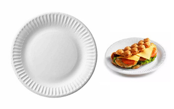 TALERZYKI  PAPIEROWE JEDNORAZOWE 15 cm 100szt