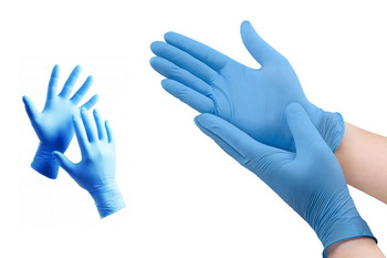 Rękawice nitrylowe nitrylex blue L 100 szt