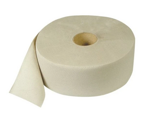 Papier toaletowy ekologiczny JUMBO brązowy długi recykling 1szt