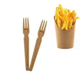 WIDELCZYKI DO FRYTEK WPC BRĄZOWE a1000SZT