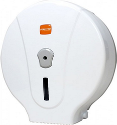 DOZOWNIK - PODAJNIK BIAŁY DO PAPIERU TOALETOWEGO JUMBO