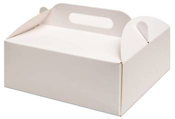 PUDEŁKO NA CIASTO TORT 21x21x8 cm a25szt