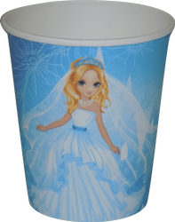 Kubek Kubeczki Papierowe KRÓLOWA LODU 250ml 6szt