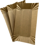 TACKI PAPIEROWE KRAFT JEDNORAZOWE ECO 14x25CM  100SZT