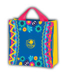 Torba ekologiczna na zakupy FIESTA MEXICANA mocna gruba recykling 1szt