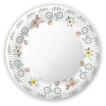 Talerz talerzyki papierowe 23cm T01 ROWERKI 8szt.