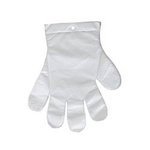 RĘKAWICE OCHRONNE HDPE FOLIOWE ZRYWKI MOCNE 13mikr. L