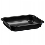 POJEMNIKI CZARNE DO ZGRZEWU NIEDZIELONE 650ML 187/137/36  600SZT