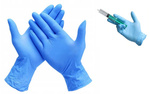 Rękawice nitrylowe nitrylex blue XL 100 szt