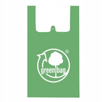 Torba ekologiczna bawełniana soniczna ZIELONA GREEN BAG wielorazowa 1szt