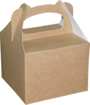 PUDEŁKO NA CIASTO 12x12x9CM wzór PS112 KRAFT a10szt