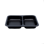 POJEMNIK DO ZGRZEWU CZARNY DWUDZIELNY 227x178x50mm a50szt