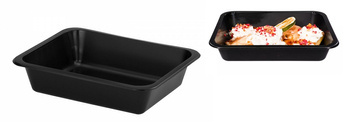 POJEMNIK CATERINGOWY DO ZGRZEWU NIEDZIELONY 227x178x40MM 1000ML 50 SZT