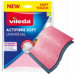 VILEDA ŚCIERKI ACTIFIBRE SOFT 2SZT