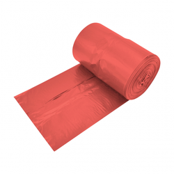 WORKI NA ŚMIECI CZERWONE 240L a10szt