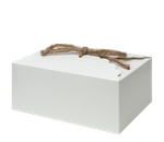 PUDEŁKO NA CIASTO 19x14x8CM wzór PS200 BIAŁE a10szt
