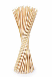 BAMBUSOWE PATYCZKI DO SZASZŁYKÓW 25cm - 200szt