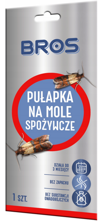 BROS LEP PUŁAPKA NA MOLE SPOŻYWCZE 1SZT