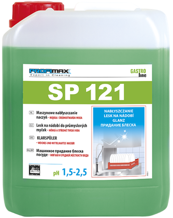 PROFIMAX SP 121 nabłyszczacz do zmywarek przemysłowych 10L