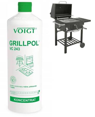 VOIGT  GRILLPOL VC243 KONCENTRAT DO CZYSZCZENIA GRILLA, ROŻNA, PIEKARNIKA 1L